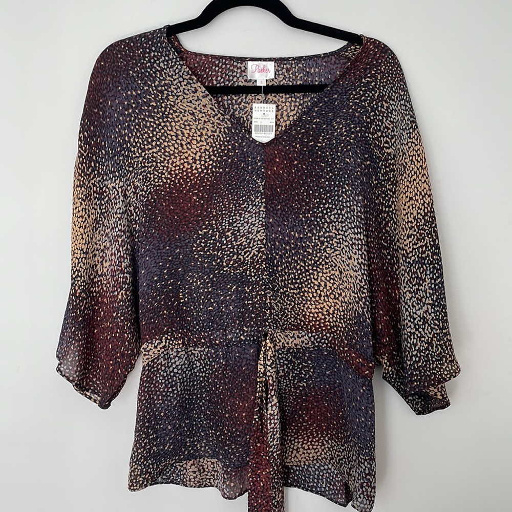 NWT Silk Barneys Blouse, Size S